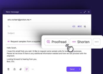 Proton is launching an AI device that can assist you write higher emails
