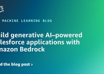 Construct generative AI–powered Salesforce purposes with Amazon Bedrock