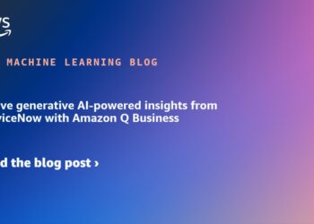Derive generative AI-powered insights from ServiceNow with Amazon Q Enterprise