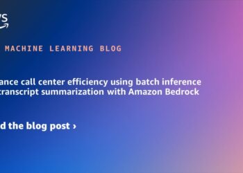 Improve name heart effectivity utilizing batch inference for transcript summarization with Amazon Bedrock