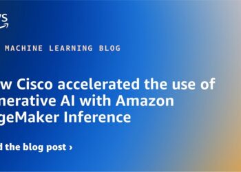 How Cisco accelerated using generative AI with Amazon SageMaker Inference