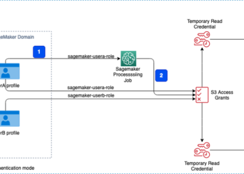 Management knowledge entry to Amazon S3 from Amazon SageMaker Studio with Amazon S3 Entry Grants