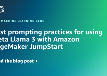 Greatest prompting practices for utilizing Meta Llama 3 with Amazon SageMaker JumpStart