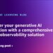 Empower your generative AI software with a complete customized observability answer