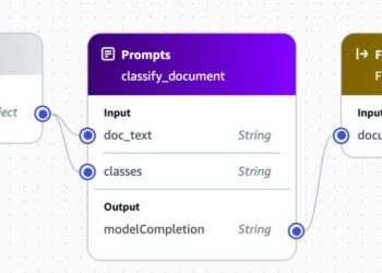 Automate doc processing with Amazon Bedrock Immediate Flows (preview)