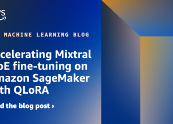 Accelerating Mixtral MoE fine-tuning on Amazon SageMaker with QLoRA
