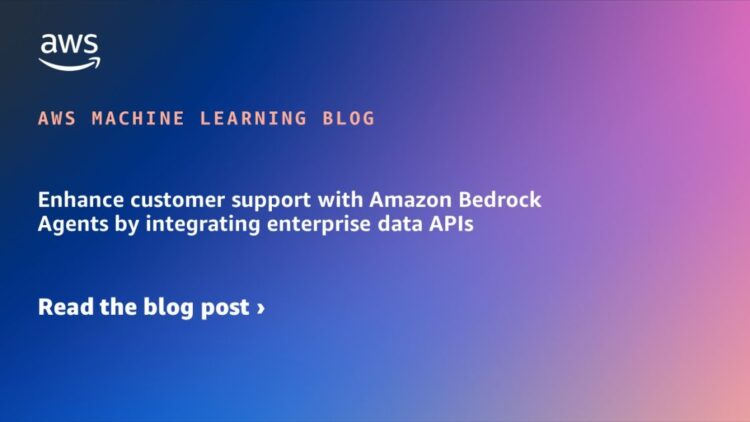 Improve buyer help with Amazon Bedrock Brokers by integrating enterprise knowledge APIs