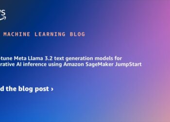 Tremendous-tune Meta Llama 3.2 textual content technology fashions for generative AI inference utilizing Amazon SageMaker JumpStart
