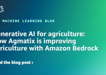 Generative AI for agriculture: How Agmatix is bettering agriculture with Amazon Bedrock