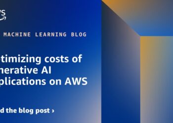 Optimizing prices of generative AI purposes on AWS