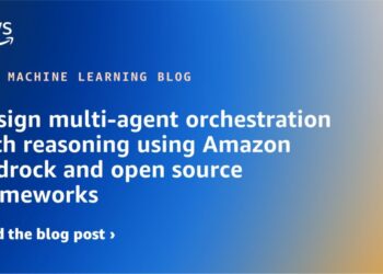 Design multi-agent orchestration with reasoning utilizing Amazon Bedrock and open supply frameworks