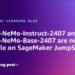 Mistral-NeMo-Instruct-2407 and Mistral-NeMo-Base-2407 at the moment are accessible on SageMaker JumpStart