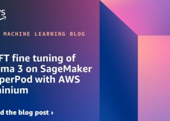 PEFT high-quality tuning of Llama 3 on SageMaker HyperPod with AWS Trainium