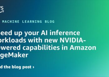 Velocity up your AI inference workloads with new NVIDIA-powered capabilities in Amazon SageMaker