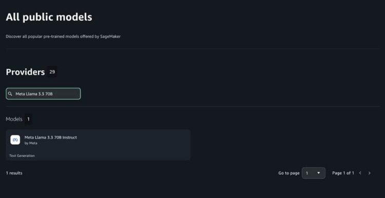 Llama 3.3 70B now obtainable in Amazon SageMaker JumpStart
