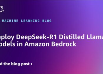 Deploy DeepSeek-R1 Distilled Llama fashions in Amazon Bedrock