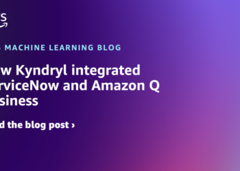 How Kyndryl built-in ServiceNow and Amazon Q Enterprise