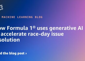How Method 1® makes use of generative AI to speed up race-day concern decision