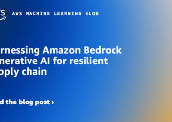 Harnessing Amazon Bedrock generative AI for resilient provide chain
