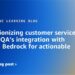 Revolutionizing customer support: MaestroQA’s integration with Amazon Bedrock for actionable perception
