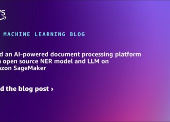 Construct an AI-powered doc processing platform with open supply NER mannequin and LLM on Amazon SageMaker