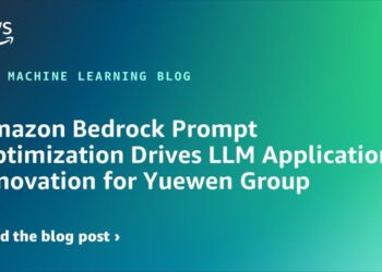 Amazon Bedrock Immediate Optimization Drives LLM Purposes Innovation for Yuewen Group