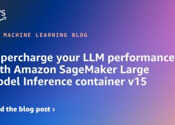 Supercharge your LLM efficiency with Amazon SageMaker Giant Mannequin Inference container v15