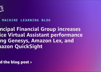 Principal Monetary Group will increase Voice Digital Assistant efficiency utilizing Genesys, Amazon Lex, and Amazon QuickSight