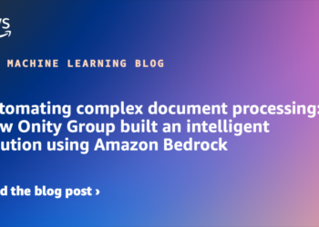 Automating advanced doc processing: How Onity Group constructed an clever resolution utilizing Amazon Bedrock