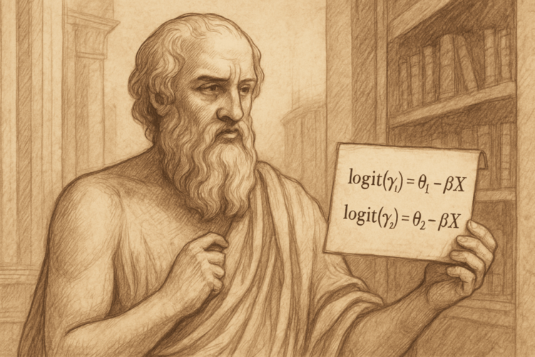 Exploring the Proportional Odds Mannequin for Ordinal Logistic Regression