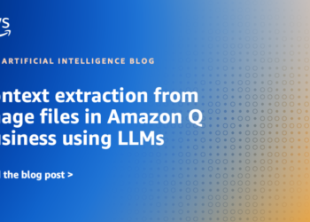 Context extraction from picture recordsdata in Amazon Q Enterprise utilizing LLMs