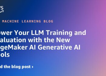 Energy Your LLM Coaching and Analysis with the New SageMaker AI Generative AI Instruments