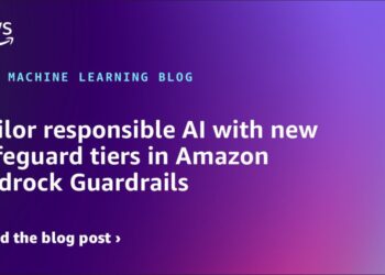 Tailor accountable AI with new safeguard tiers in Amazon Bedrock Guardrails