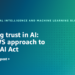 Constructing belief in AI: The AWS method to the EU AI Act