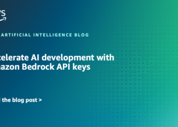 Speed up AI growth with Amazon Bedrock API keys