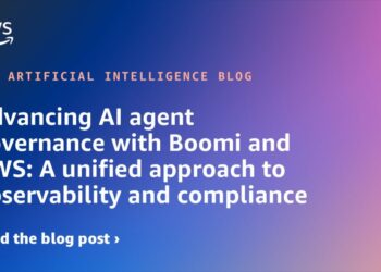Advancing AI agent governance with Boomi and AWS: A unified strategy to observability and compliance