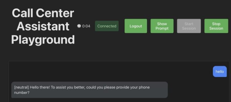 Deploy a full stack voice AI agent with Amazon Nova Sonic