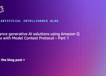 Improve generative AI options utilizing Amazon Q index with Mannequin Context Protocol – Half 1