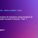 Improve generative AI options utilizing Amazon Q index with Mannequin Context Protocol – Half 1