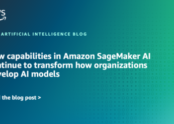 New capabilities in Amazon SageMaker AI proceed to remodel how organizations develop AI fashions