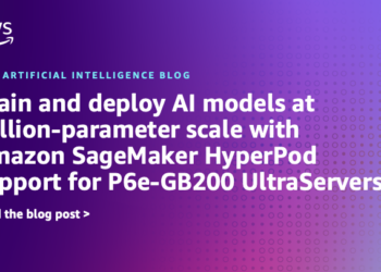 Practice and deploy AI fashions at trillion-parameter scale with Amazon SageMaker HyperPod help for P6e-GB200 UltraServers
