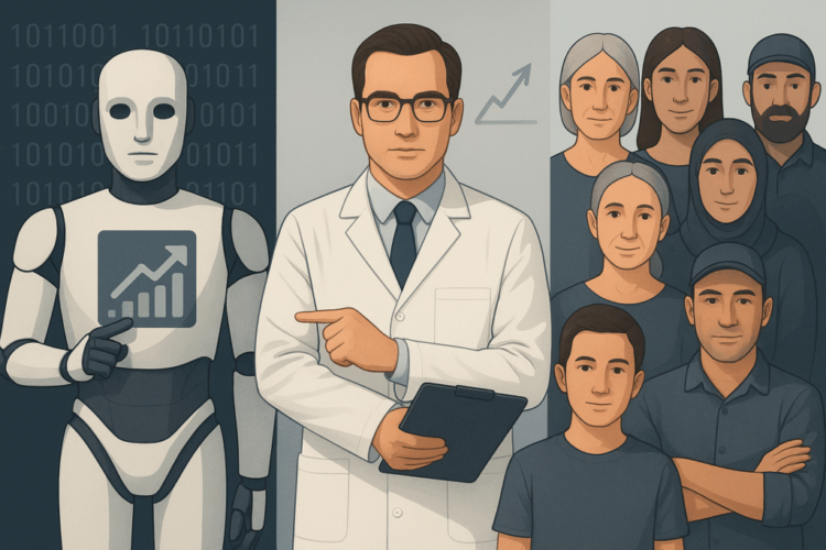 The Machine, the Knowledgeable, and the Frequent People