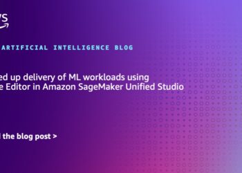 Velocity up supply of ML workloads utilizing Code Editor in Amazon SageMaker Unified Studio