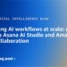 Pioneering AI workflows at scale: A deep dive into Asana AI Studio and Amazon Q index collaboration