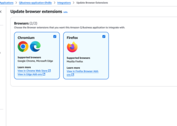 Supercharge your group’s productiveness with the Amazon Q Enterprise browser extension