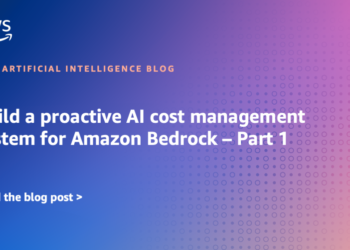 Construct a proactive AI value administration system for Amazon Bedrock – Half 1