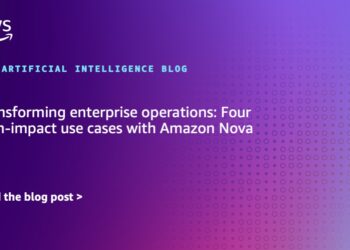 Remodeling enterprise operations: 4 high-impact use circumstances with Amazon Nova