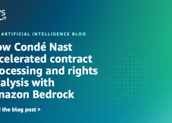 How Condé Nast accelerated contract processing and rights evaluation with Amazon Bedrock