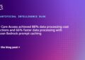 How Care Entry achieved 86% information processing value reductions and 66% sooner information processing with Amazon Bedrock immediate caching