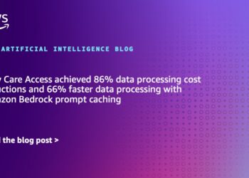 How Care Entry achieved 86% information processing value reductions and 66% sooner information processing with Amazon Bedrock immediate caching